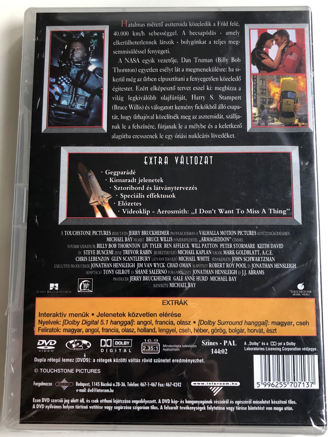 Armageddon | Epic Sci-Fi Disaster Film on DVD