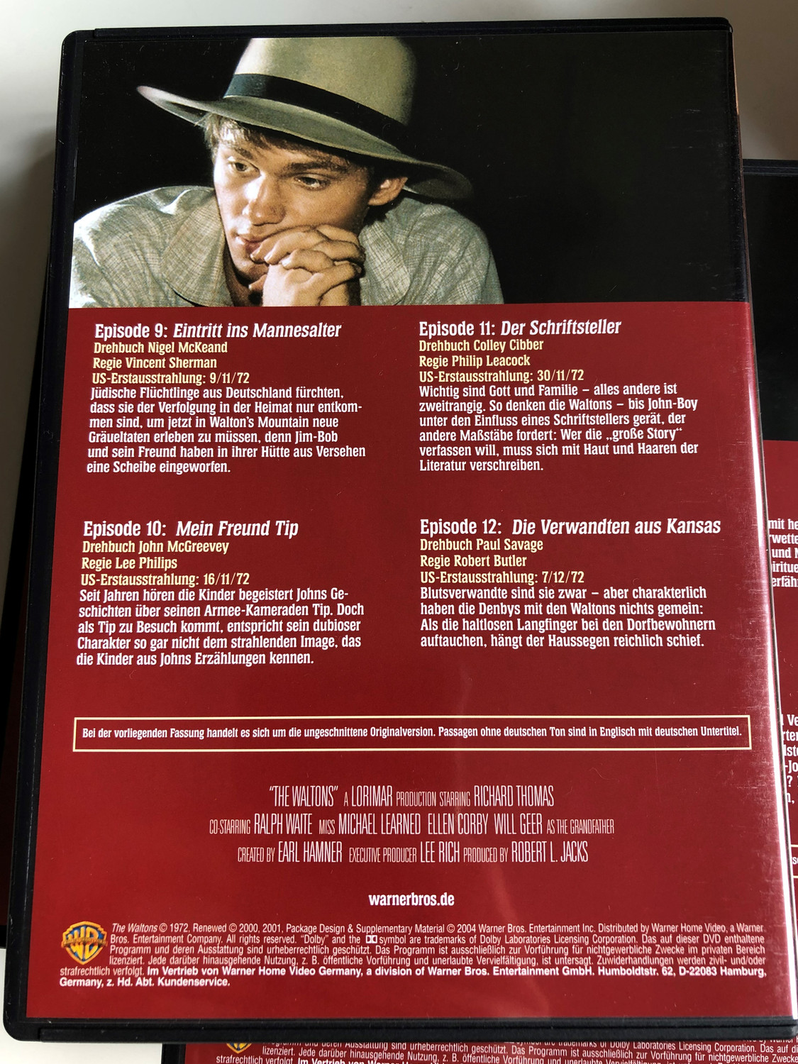 The Waltons Complete Season 6xDVD SET 1972 Die Waltons Die Komplette  Staffel Directed by Earl Hamner Starring: Richard Thomas, Ralph