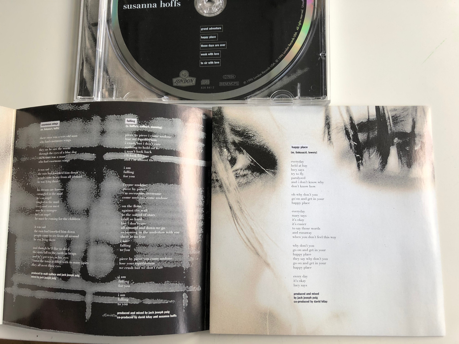 Susanna Hoffs / London Records ‎Audio CD 1996 / 828 841-2