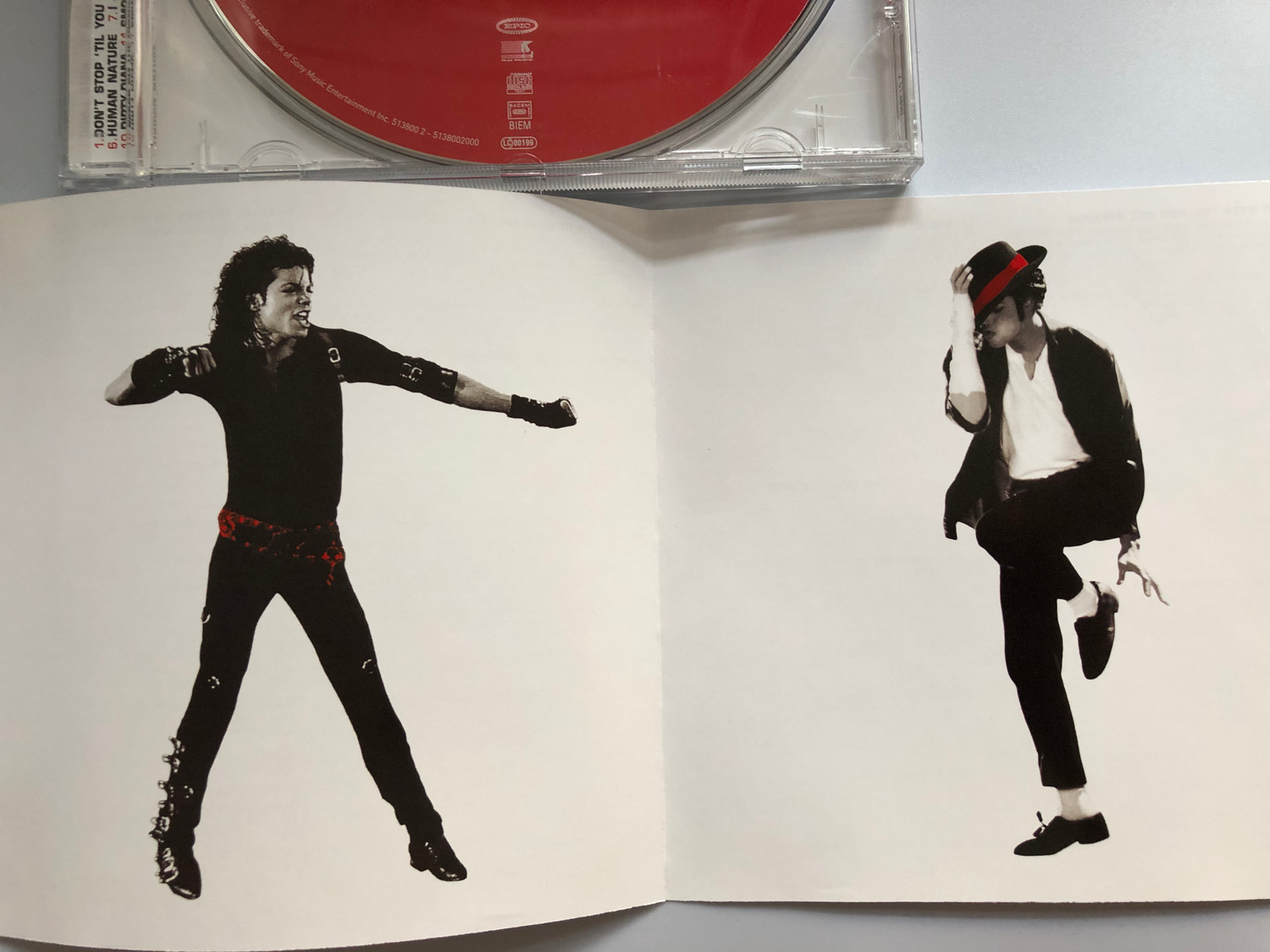Michael Jackson ‎– Number Ones / Epic ‎Audio CD 2003 / 2