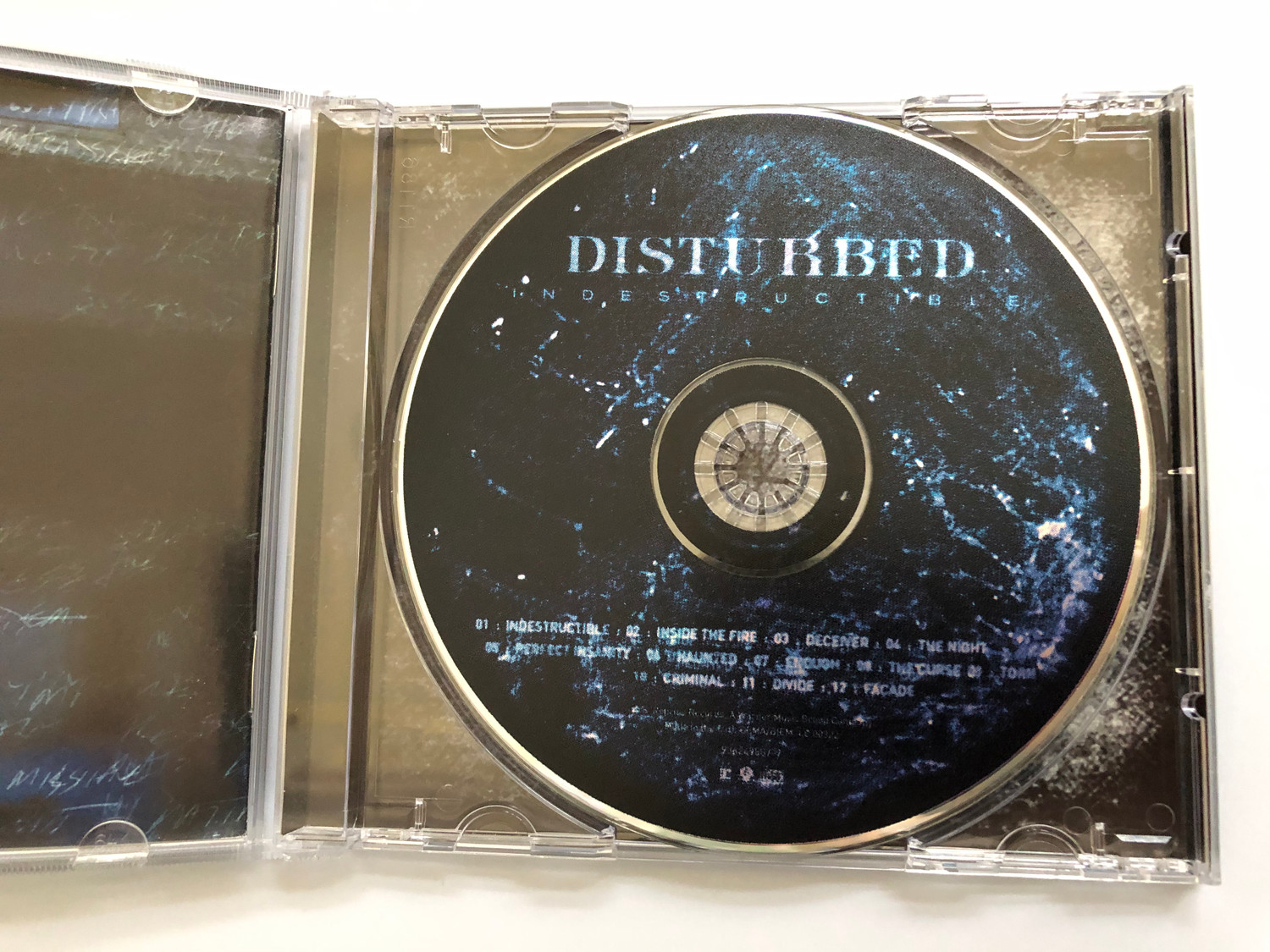 Disturbed ‎– Indestructible / Reprise Records ‎Audio CD 2008