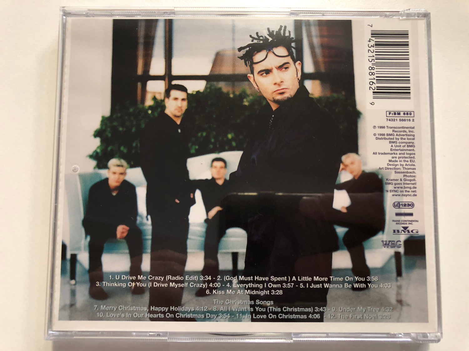 *NSYNC – The Winter Album / BMG Audio CD 1998 / 74321 58816 2 - Bible ...
