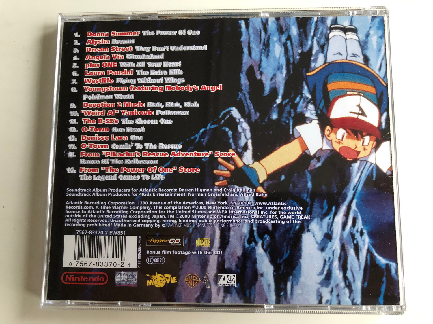 Pokémon 2: The Power Of One (Music From And Inspired By The Motion