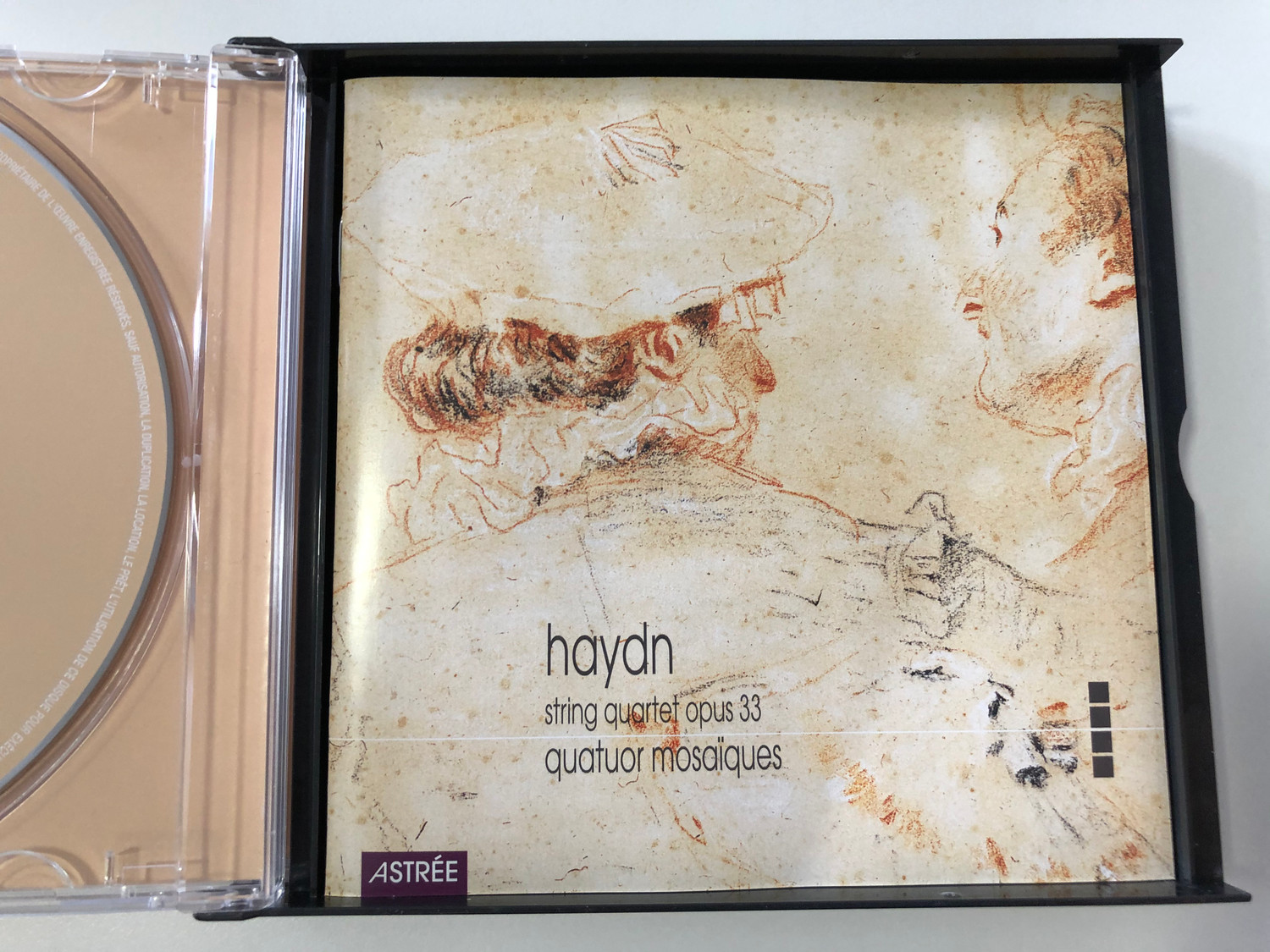 Haydn: String Quartets Opus 33, Quatuor Mosaïques / Naïve 2x Audio