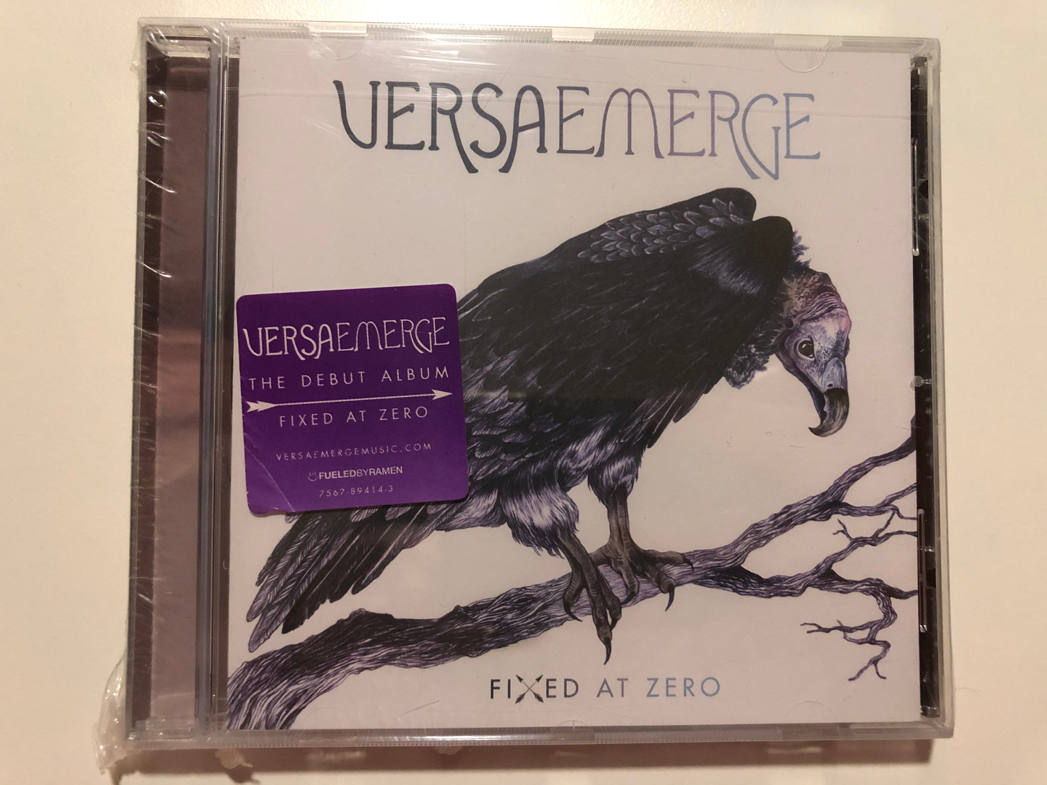 VersaEmerge – Fixed At Zero / Fueled By Ramen Audio CD 2010 / 7567-89414-3
