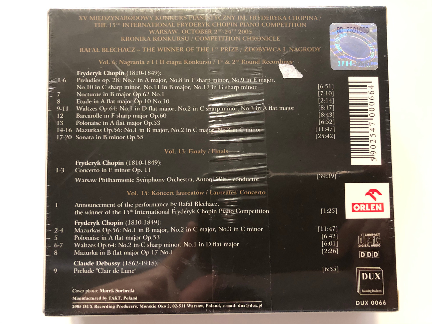 Rafał Blechacz – The Winner of the 15th International Fryderyk