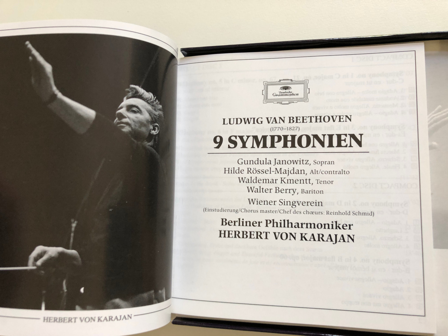 Beethoven: The 9 Symphonies / Berliner Philharmoniker, Herbert von 