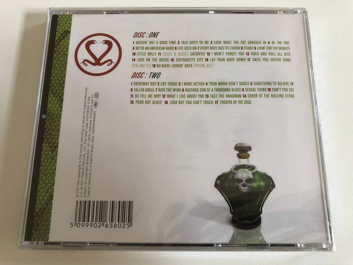 Poison - Double Dose: Ultimate Hits / Capitol Records 2x Audio CD 
