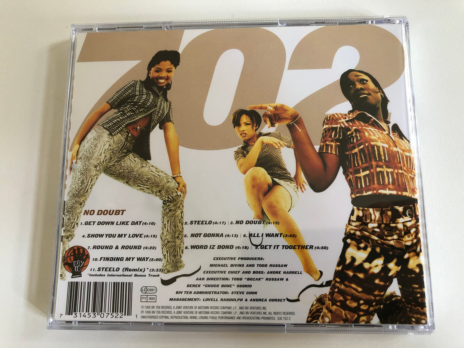 【おむすび】CD 702 – No Doubt / Biv 10 Records Audio CD 1996 / 530 752-2 - Bible