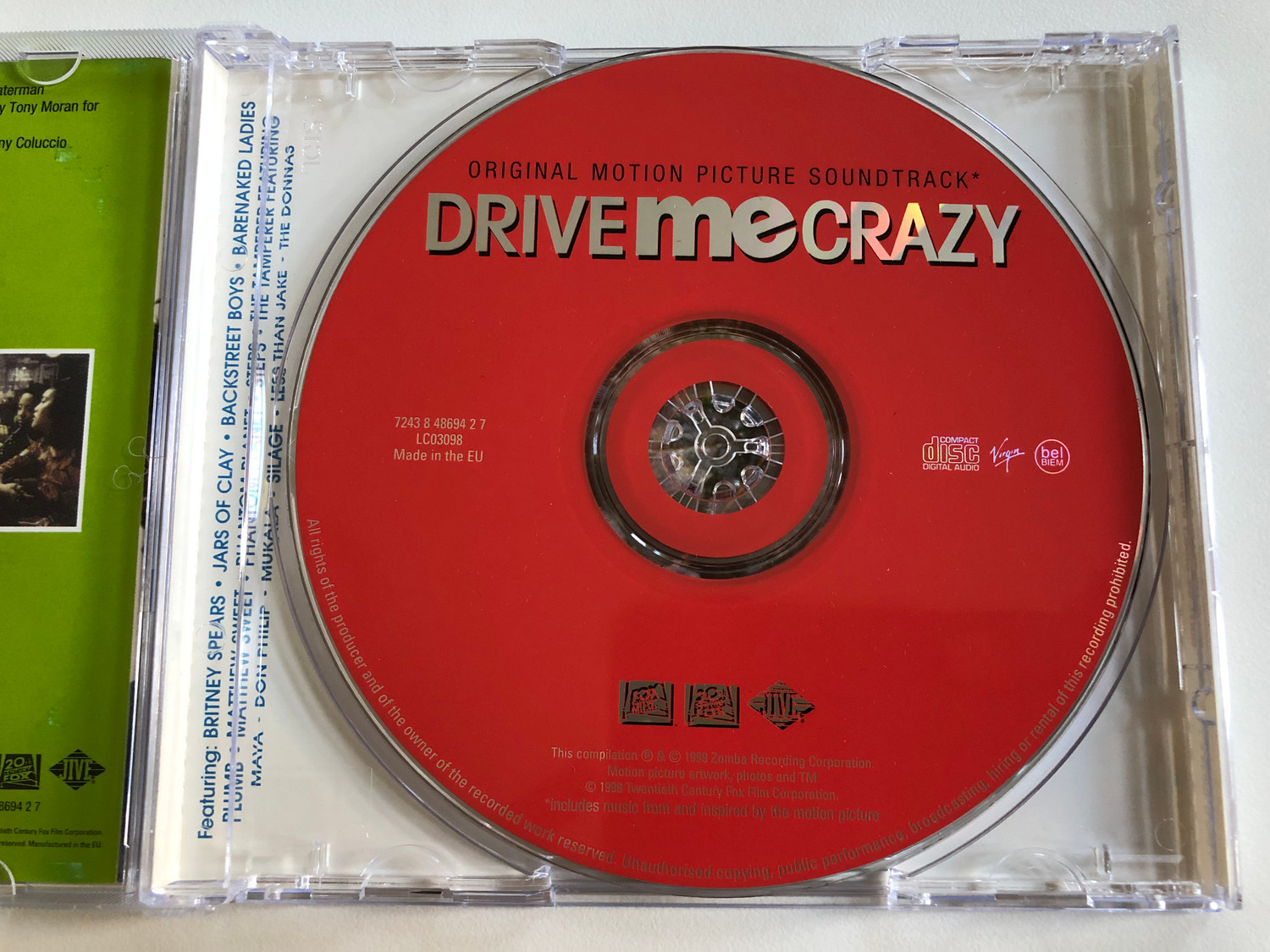 Drive Me Crazy (Original Motion Picture Soundtrack) / Jive Audio