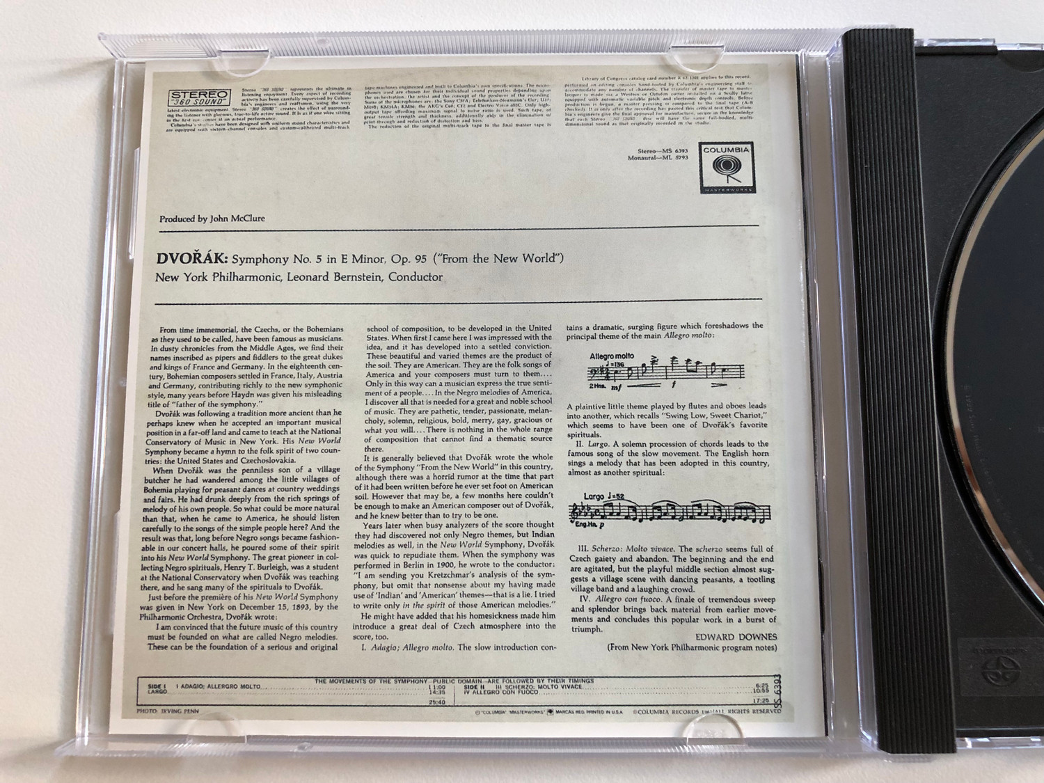 Bernstein - New World Symphony - Dvořák - New York Philharmonic