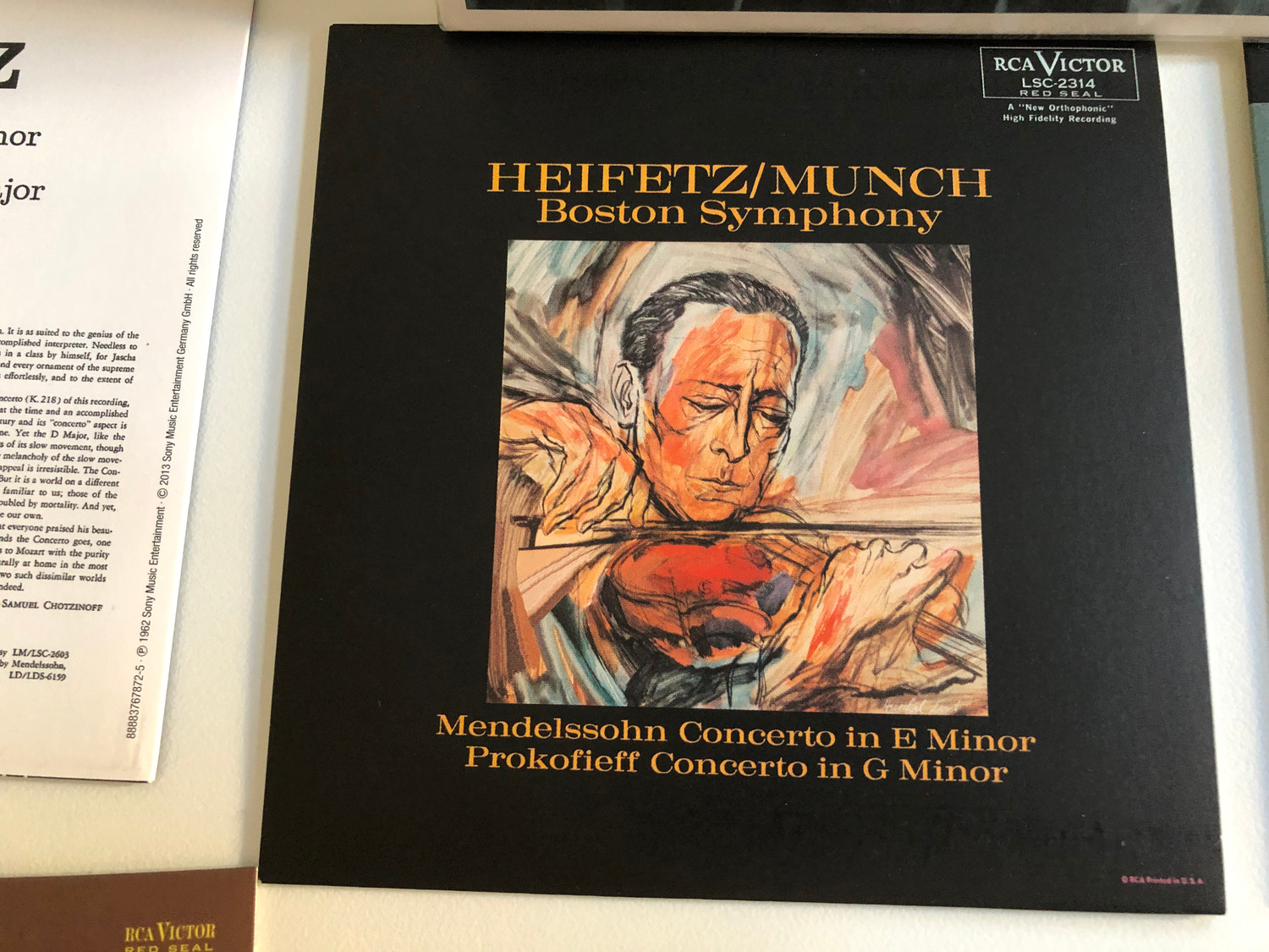Violin Concertos - Jascha Heifetz / Original Album Classics / RCA