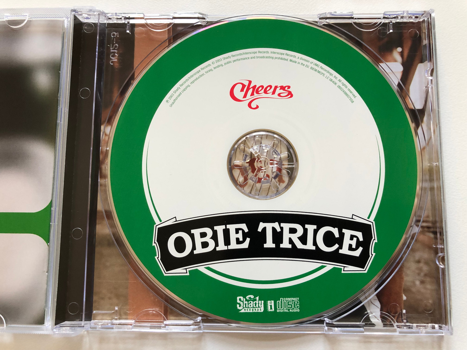 Cheers (Black Vinyl) - Obie Trice (2LP) - VP Reggae