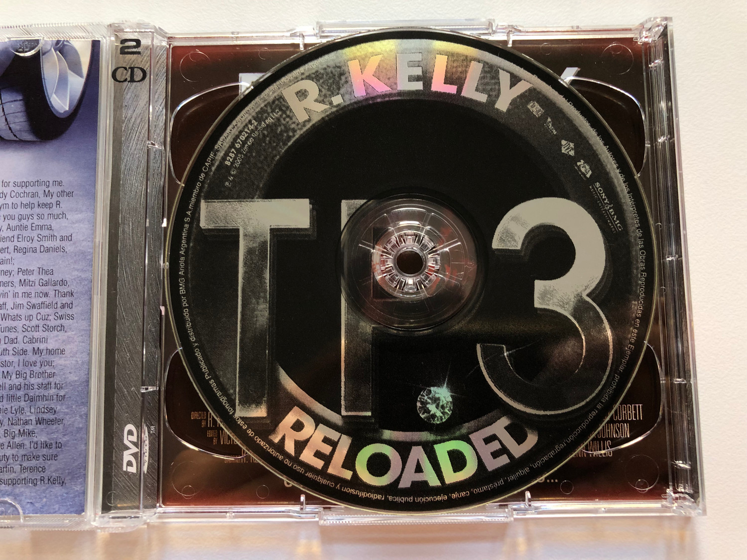 R. Kelly – TP.3 Reloaded / Jive Audio CD + DVD CD 2005