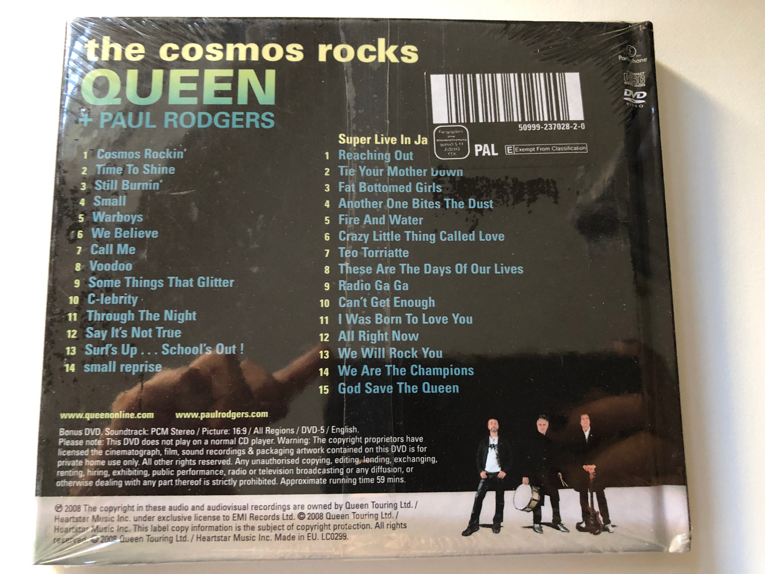 Queen + Paul Rodgers – The Cosmos Rocks / Special Edition CD & DVD