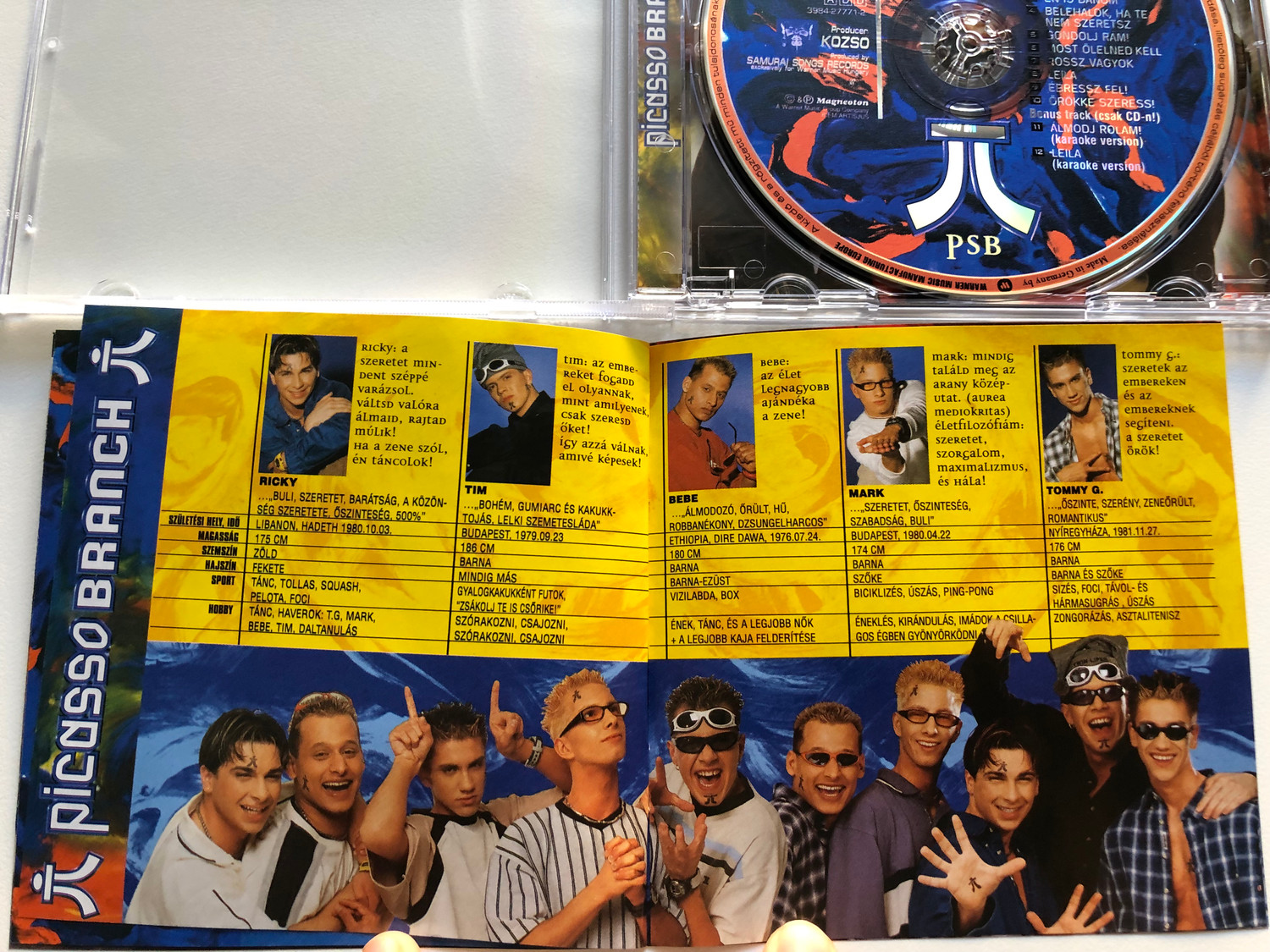Picasso Branch – Picasso Branch / Magneoton Audio CD 1999 - Bible