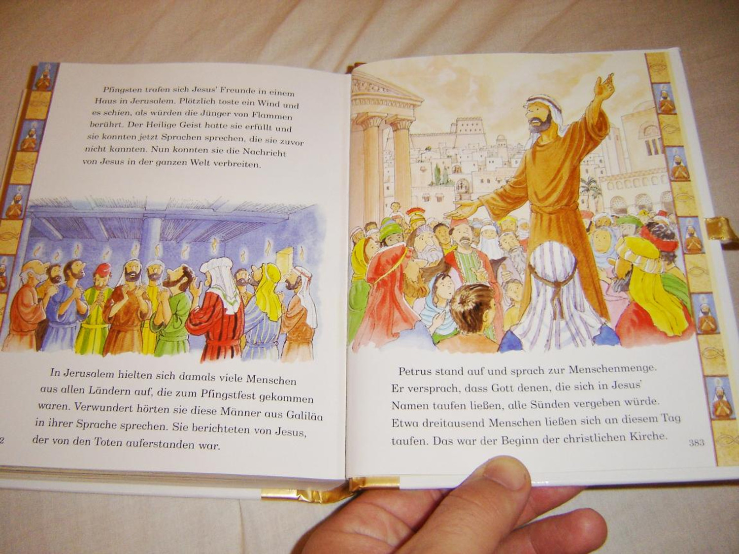 ドイツ語版・絵本　聖書　『DIE BABY-BIBEL』 RARE* German Bible 