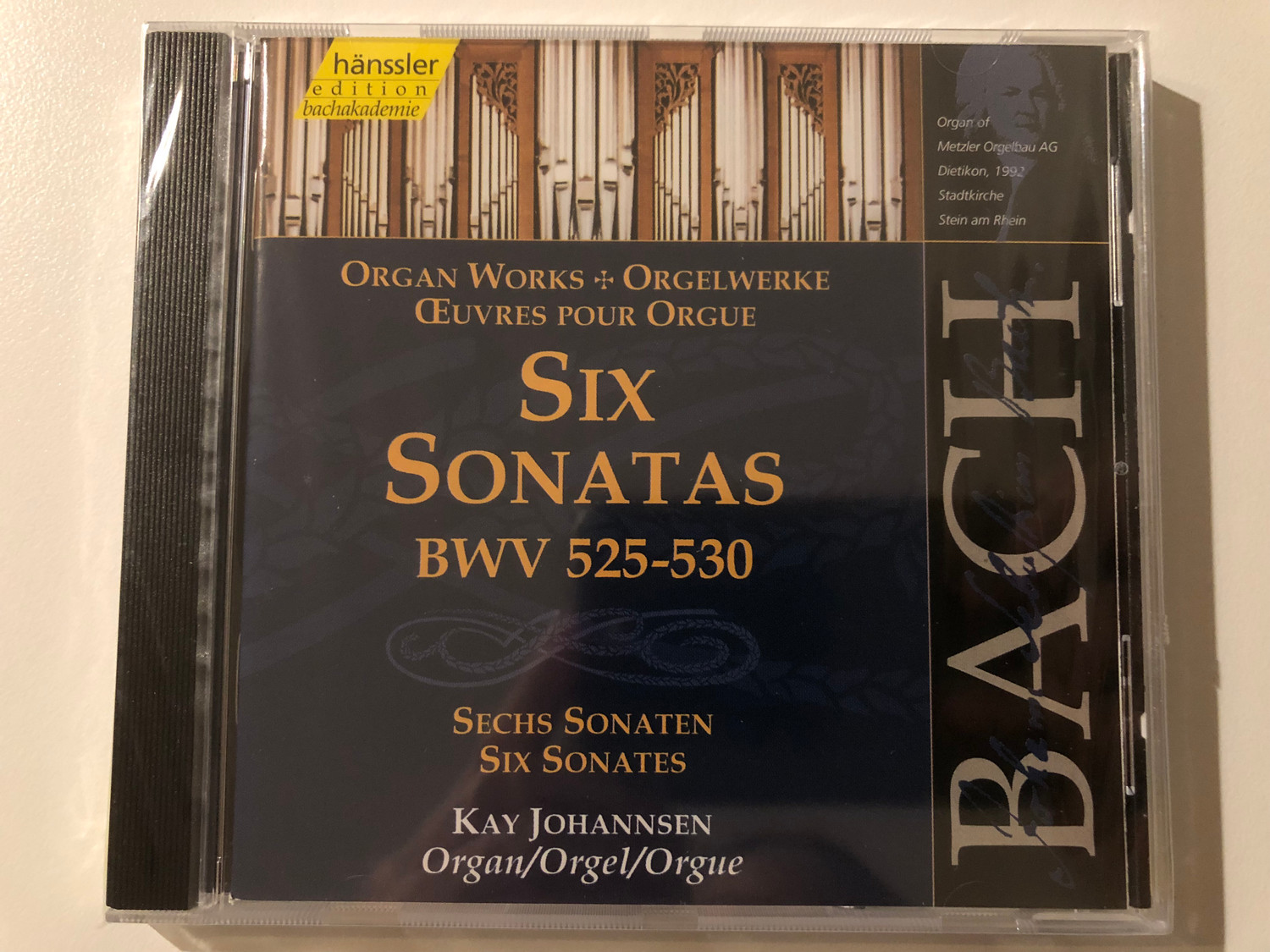 Six Sonatas Bwv 525 [CD] 【公式通販】