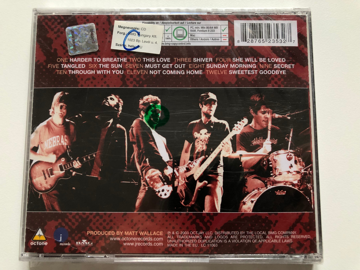 Maroon 5 – Songs About Jane / Includes the Hit Singles ''Harder To