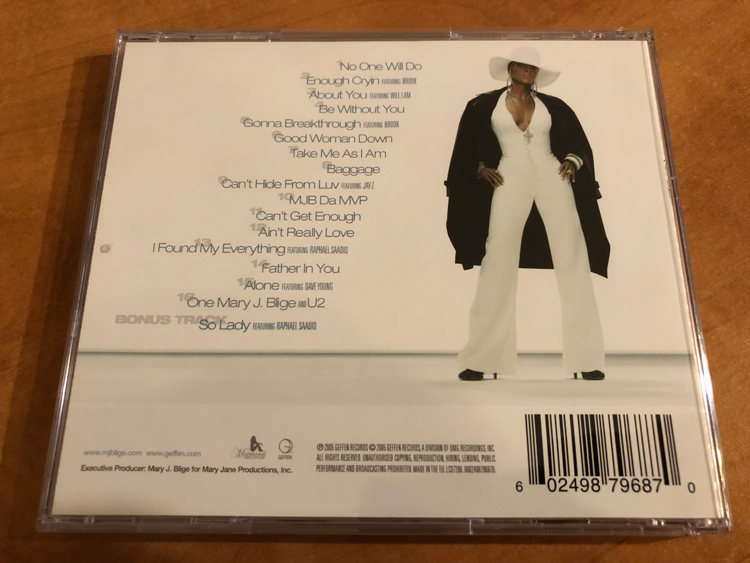 Mary J. Blige – The Breakthrough / Geffen Records Audio CD 2005