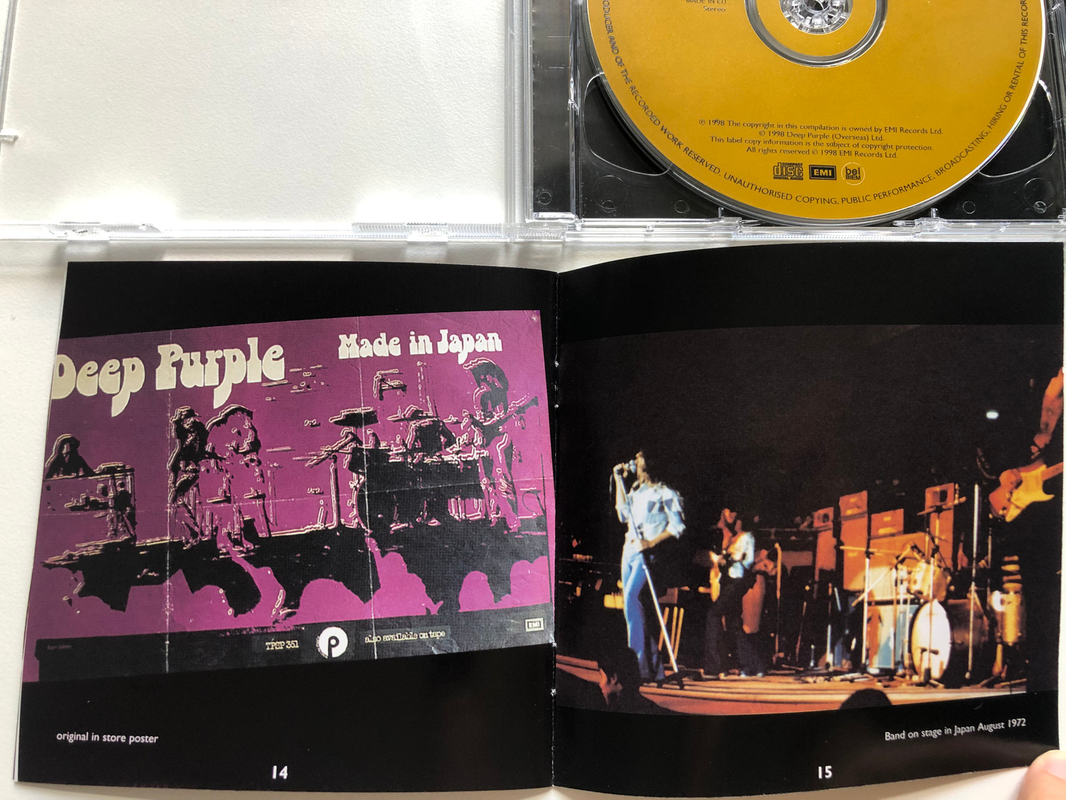 Deep Purple – Made In Japan (The Remastered Edition) / EMI 2x