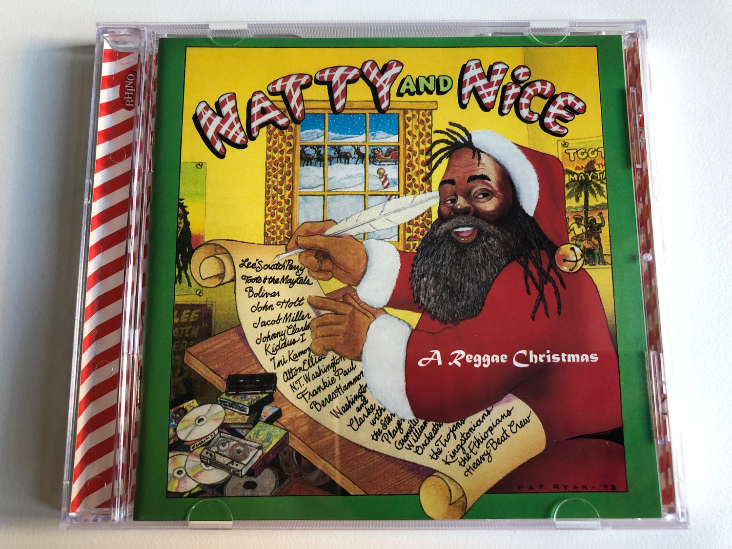 Natty And Nice: A Reggae Christmas. Rhino Records Audio CD