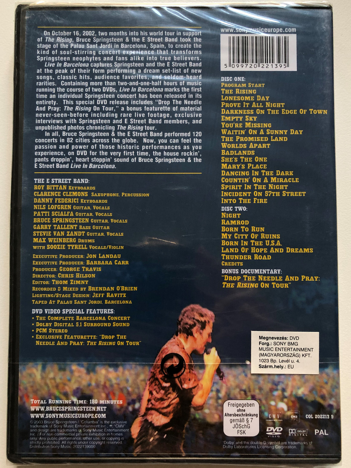 BRUCE SPRINGSTEEN LIVE IN DUBLIN DVD匿名配送 Amazon.com: Live In Dublin [DVD] : Bruce Springsteen with