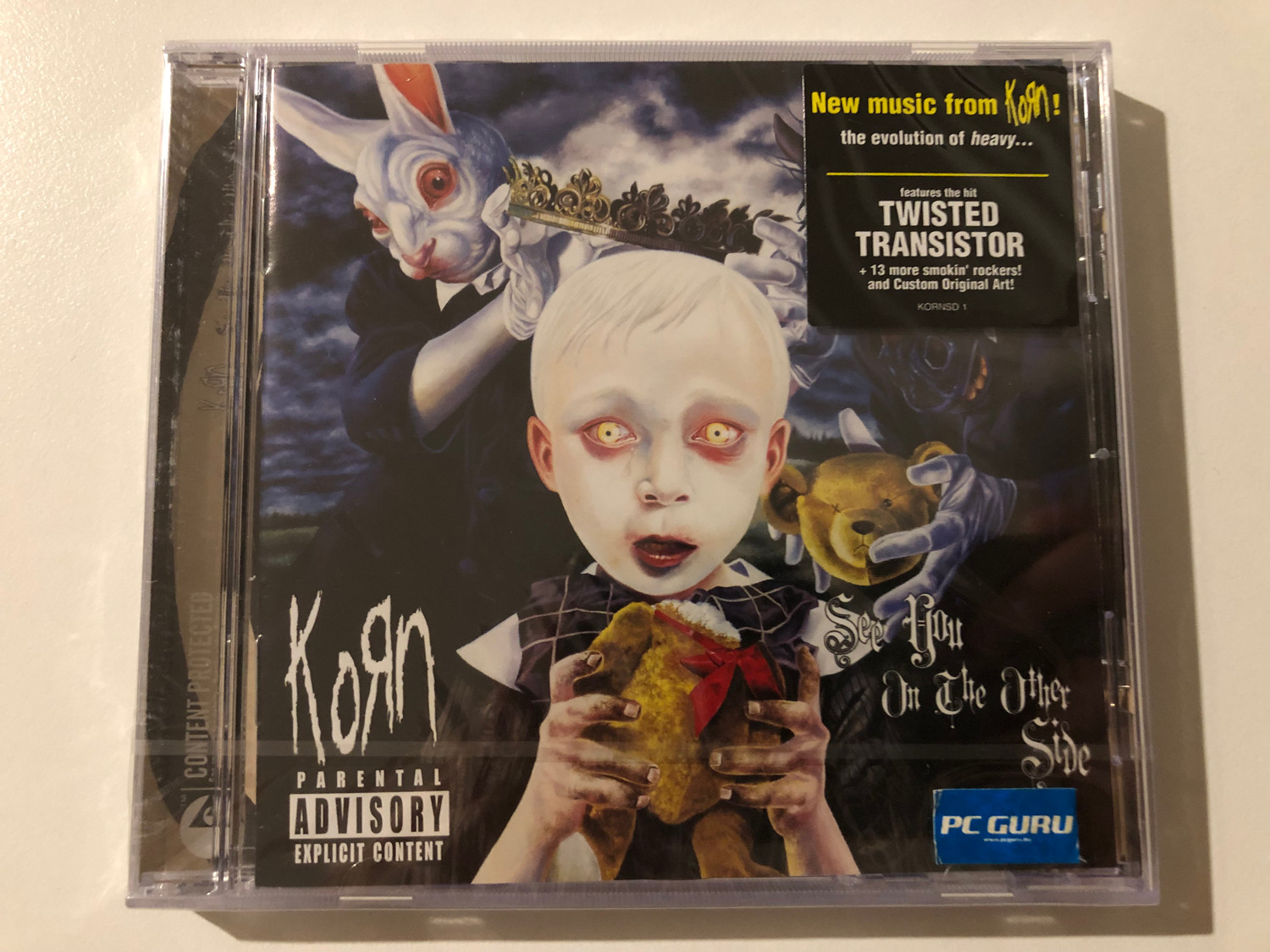 コーン 直筆サイン入りCD KORN Korn - Korn - Amazon.com Music