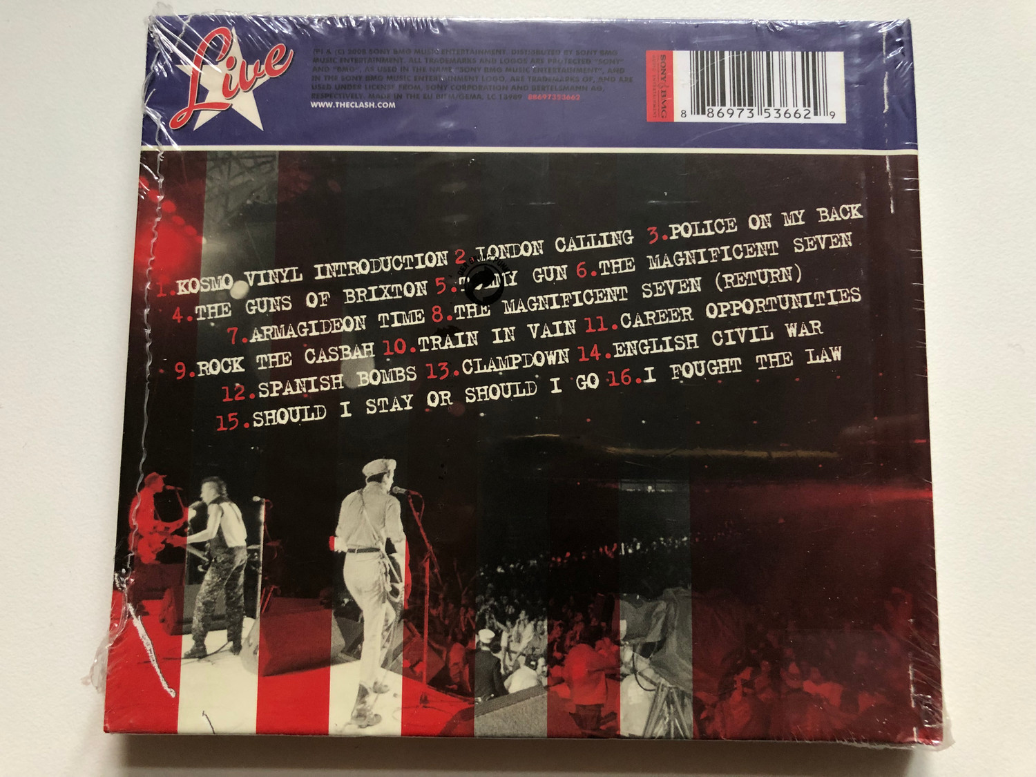 The Clash – Live At Shea Stadium / Limited Deluxe Edition With 24 