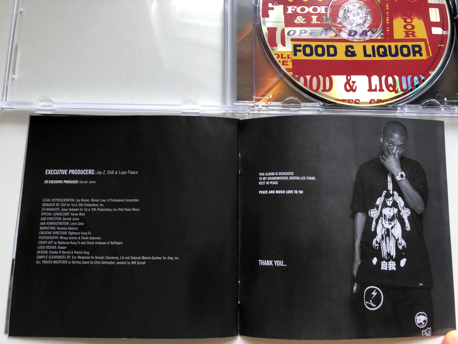 Lupe Fiasco's Food & Liquor / Atlantic Audio CD 2006 / 7567-83959