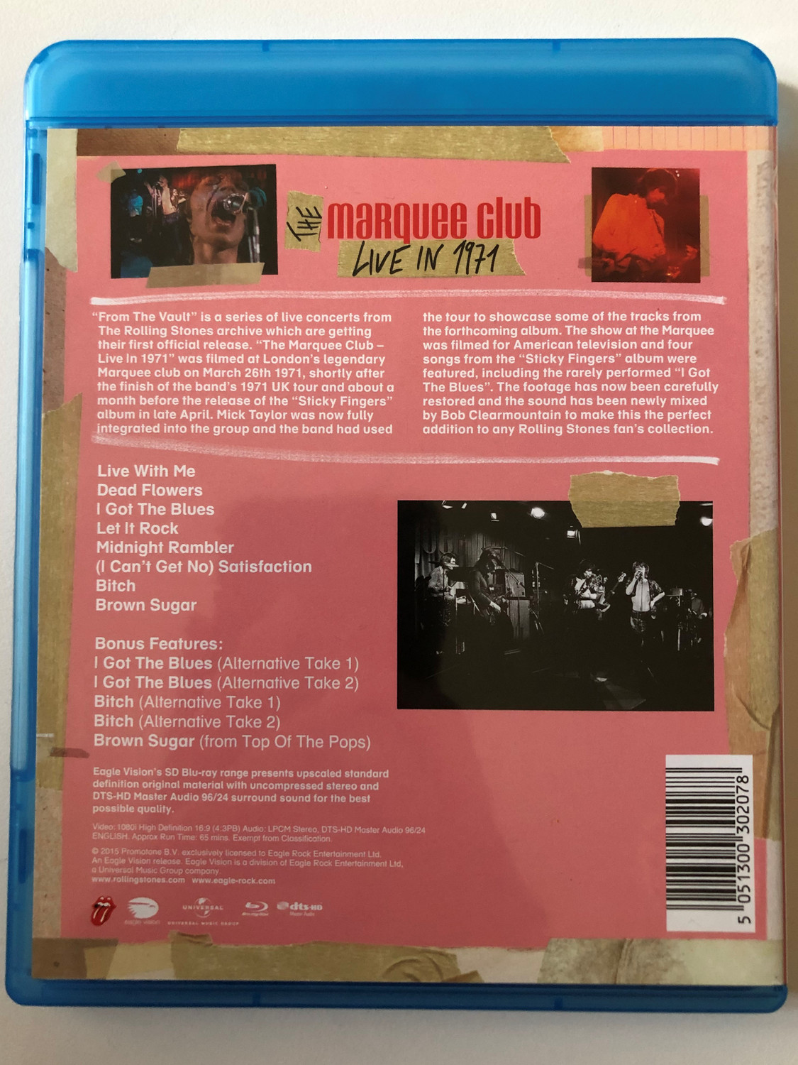 Rolling Stones From The Vault - The Marquee Club (Live In 1971