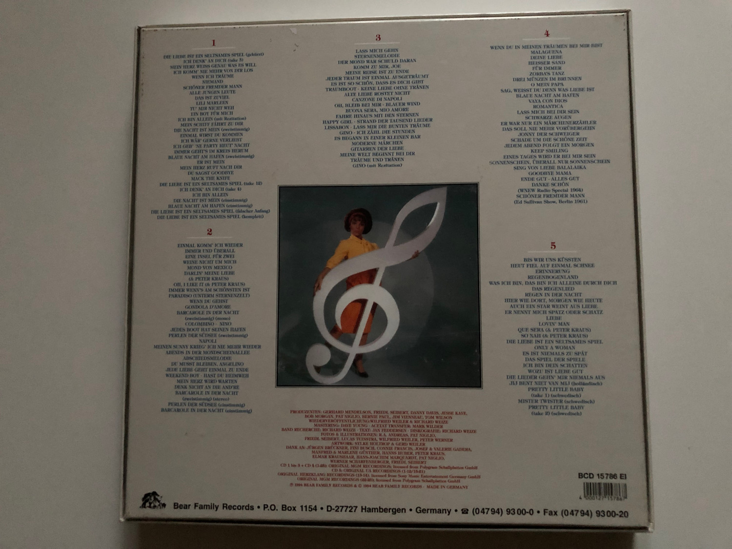 Connie Francis – Lass Mir Die Bunten Träume / Bear Family Records