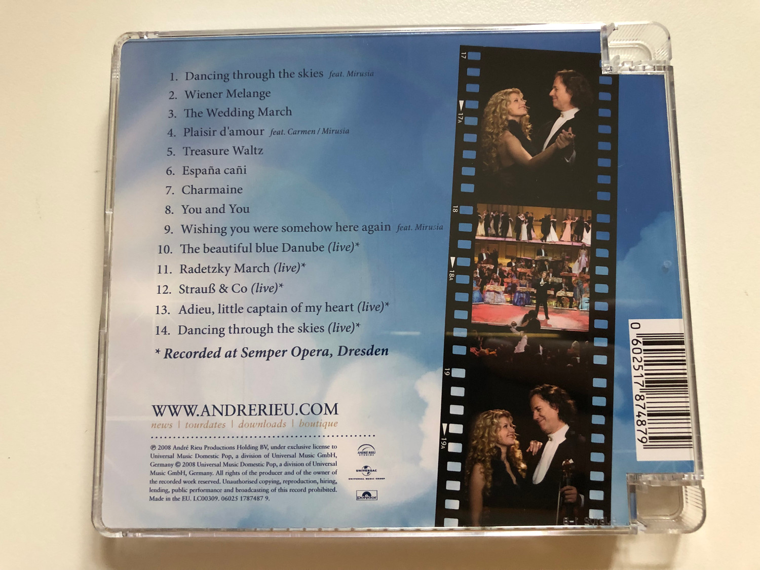 André Rieu – Dancing Through The Skies / Polydor Audio CD 2008 / ...