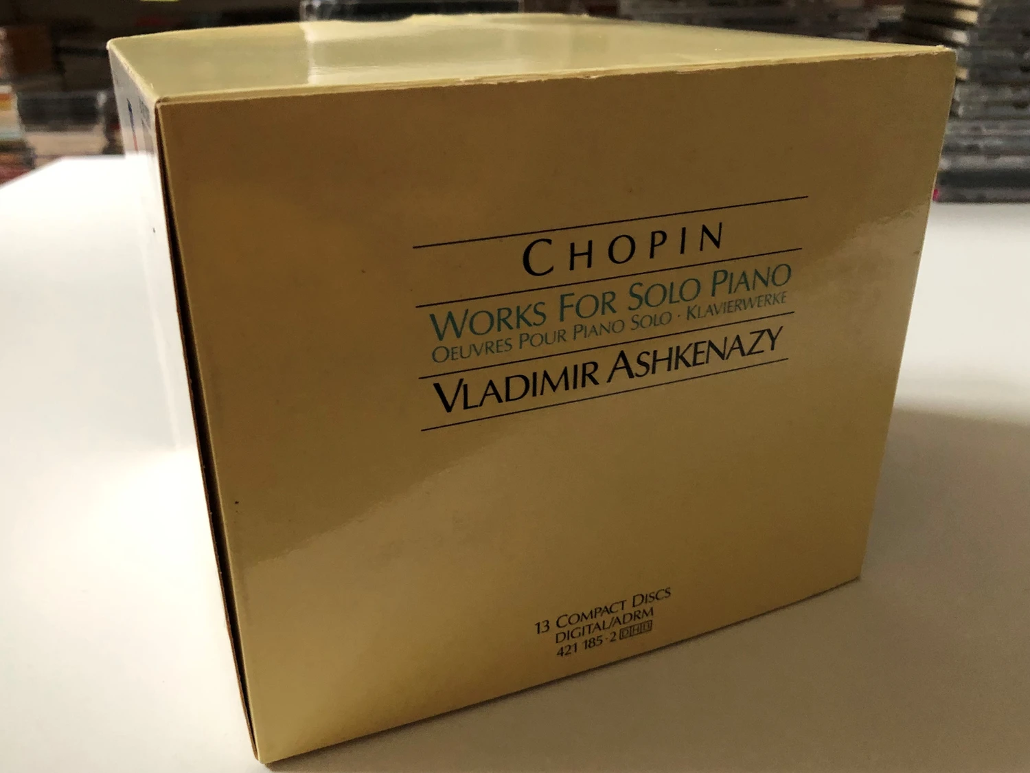 Silhouette Chopin 13CD　未開封品 Chopin: Works For Solo Piano - Vladimir Ashkenazy / Decca 13x