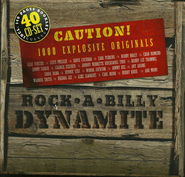 Rock-A-Billy Dynamite Various Artists 40CD Membran Entertainment Group Europe 1000 Explosive Originals