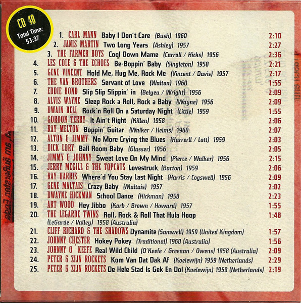 Rock-A-Billy Dynamite - Various Artists 40CD / Membran 