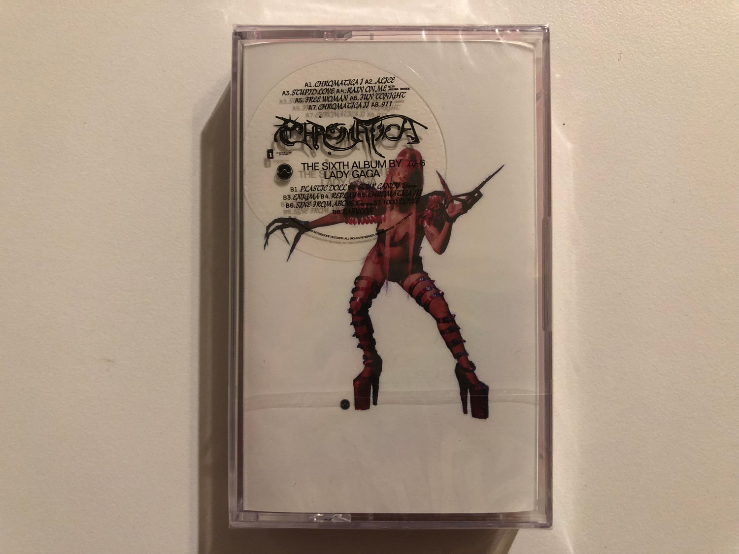 Lady Gaga – Chromatica Interscope Records Audio Cassette 2020