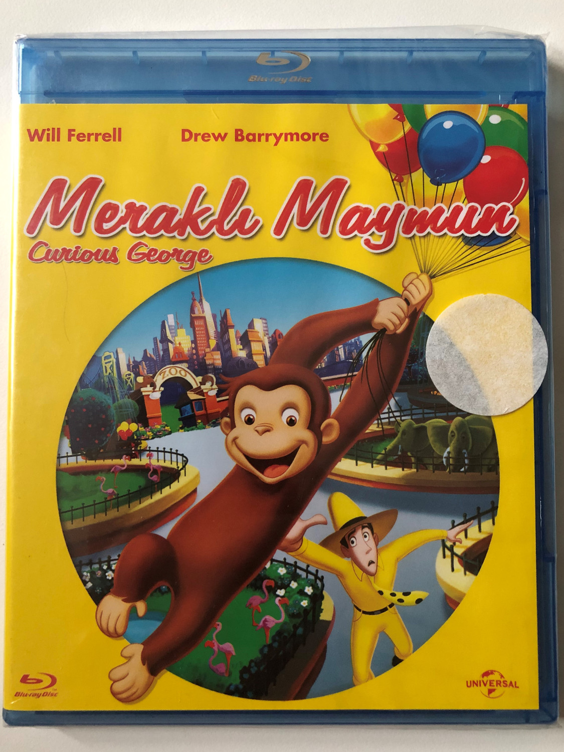 Curious George BluRay 2006 Merakli Maymun / Directed by Matthew O