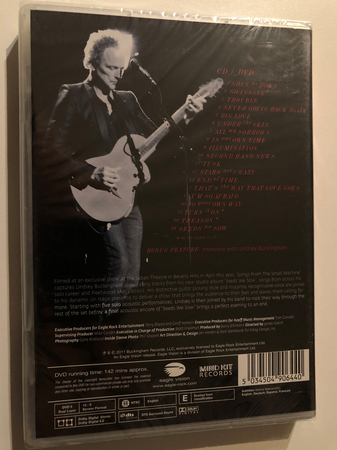 Songs From the Small Machine - Live in L.A. [DVD] 【公式通販】