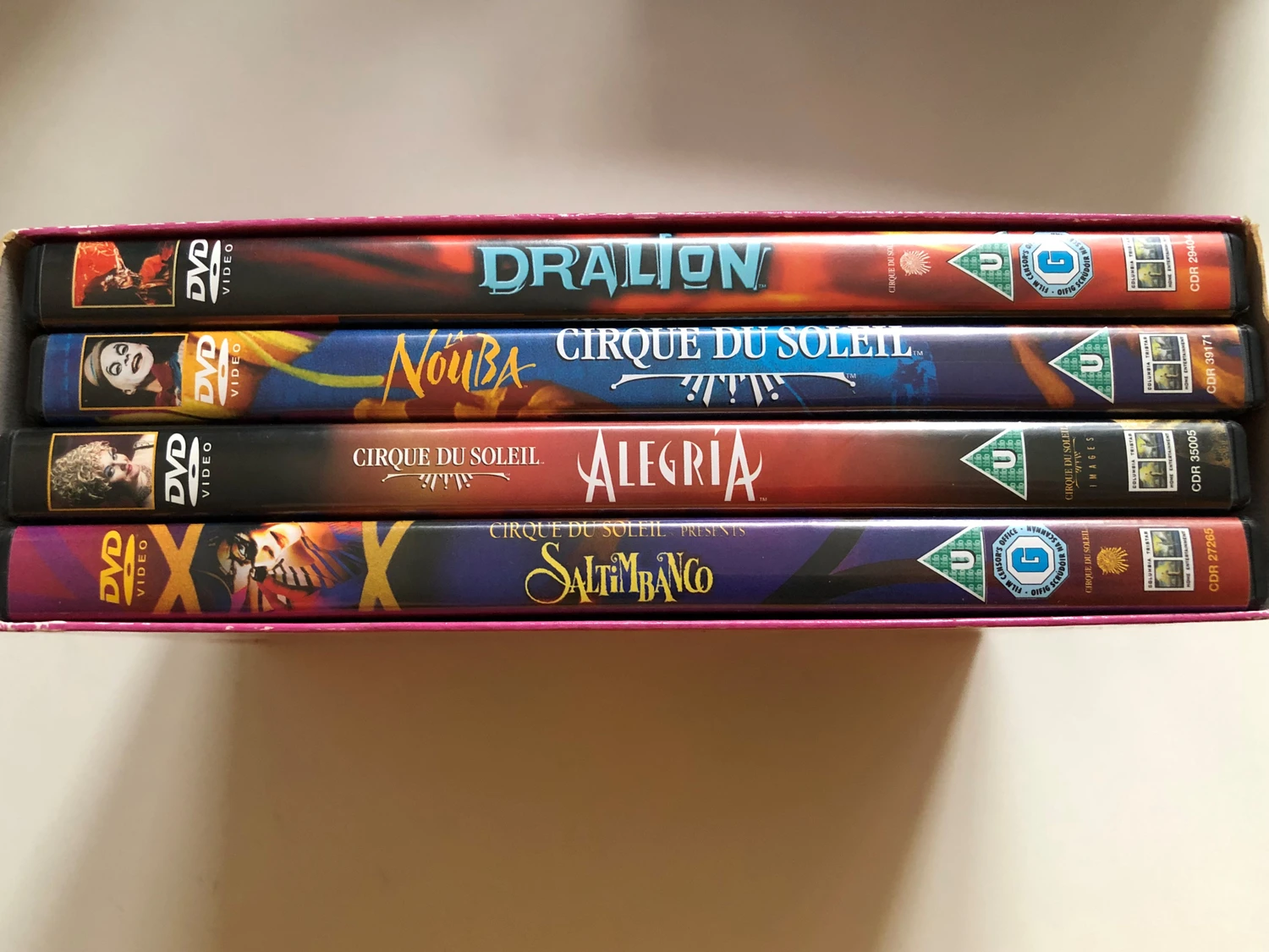 Cirque Du Soleil - Volume 3 / 4-DVD Set (Alegria, La Nouba