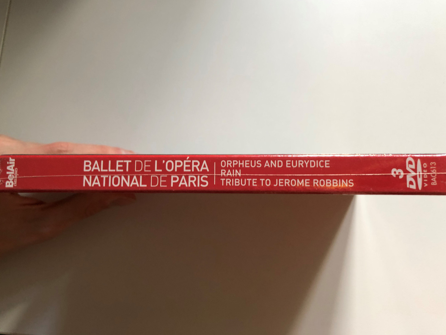 Paris Opera Ballet 3 DVD Set / ORPHEUS AND EURYDICE / RAIN