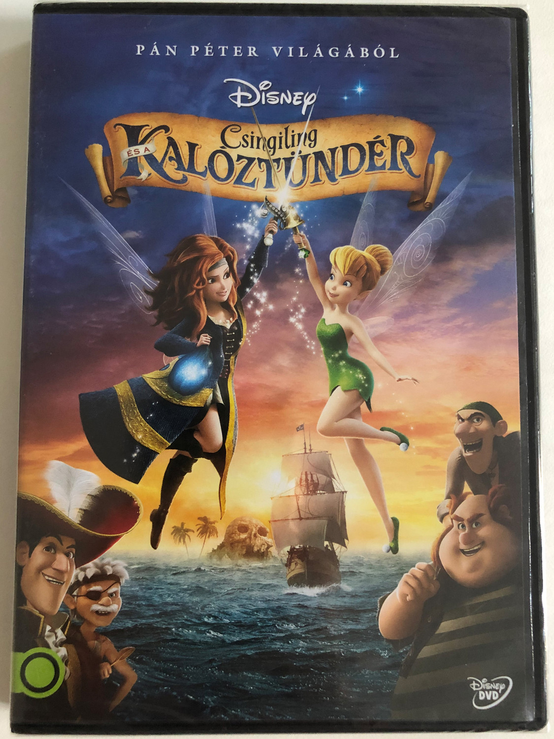 CSINGILING ÉS A KALÓZTÜNDÉR / PÁN PÉTER VILÁGÁBÓL / DISNEY DVD Video ...