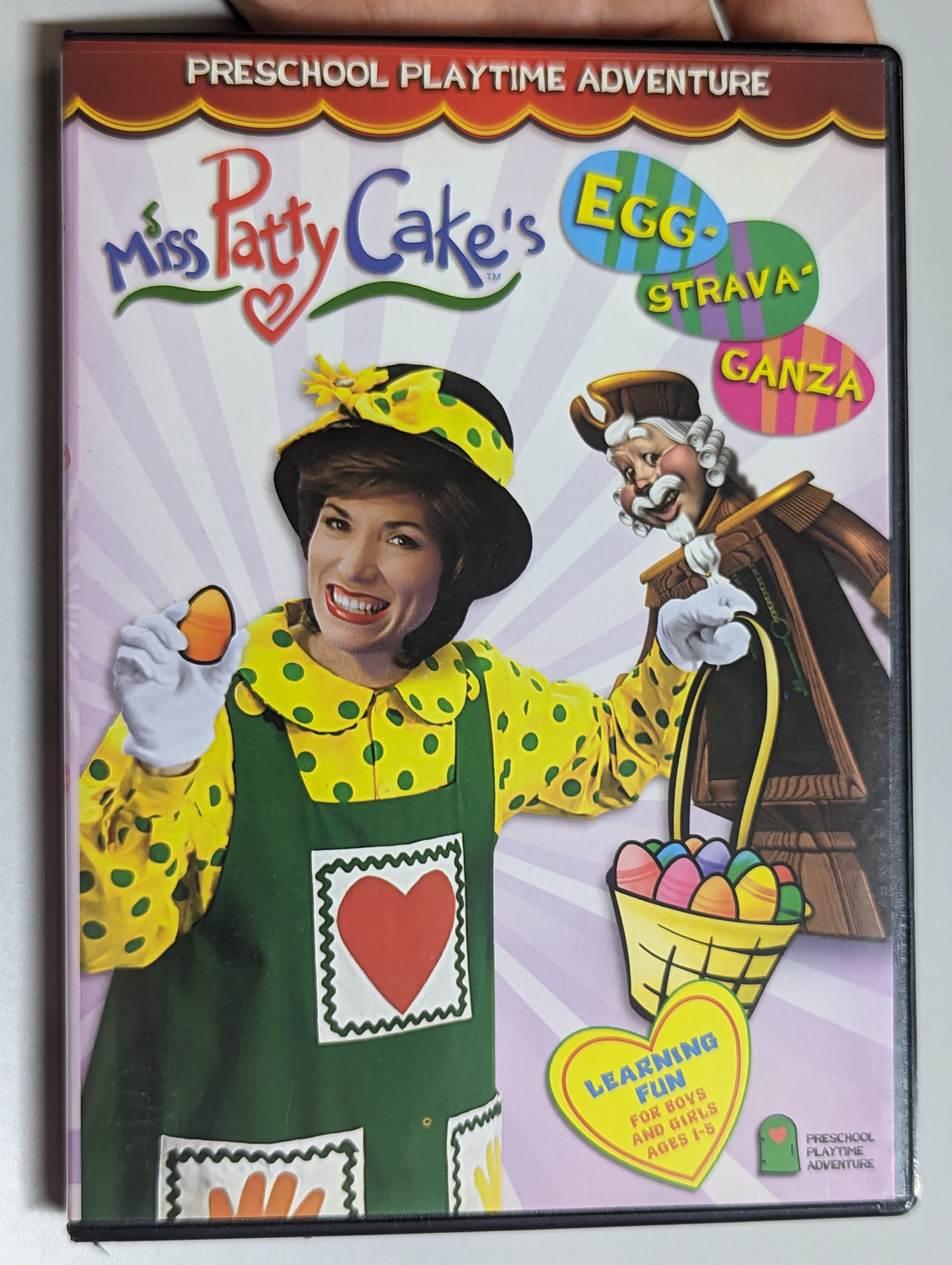Miss Patty Cake Eggstravagan Come to Miss PattyCake's house for an  eggstraordinary egg hunt adventure DVD