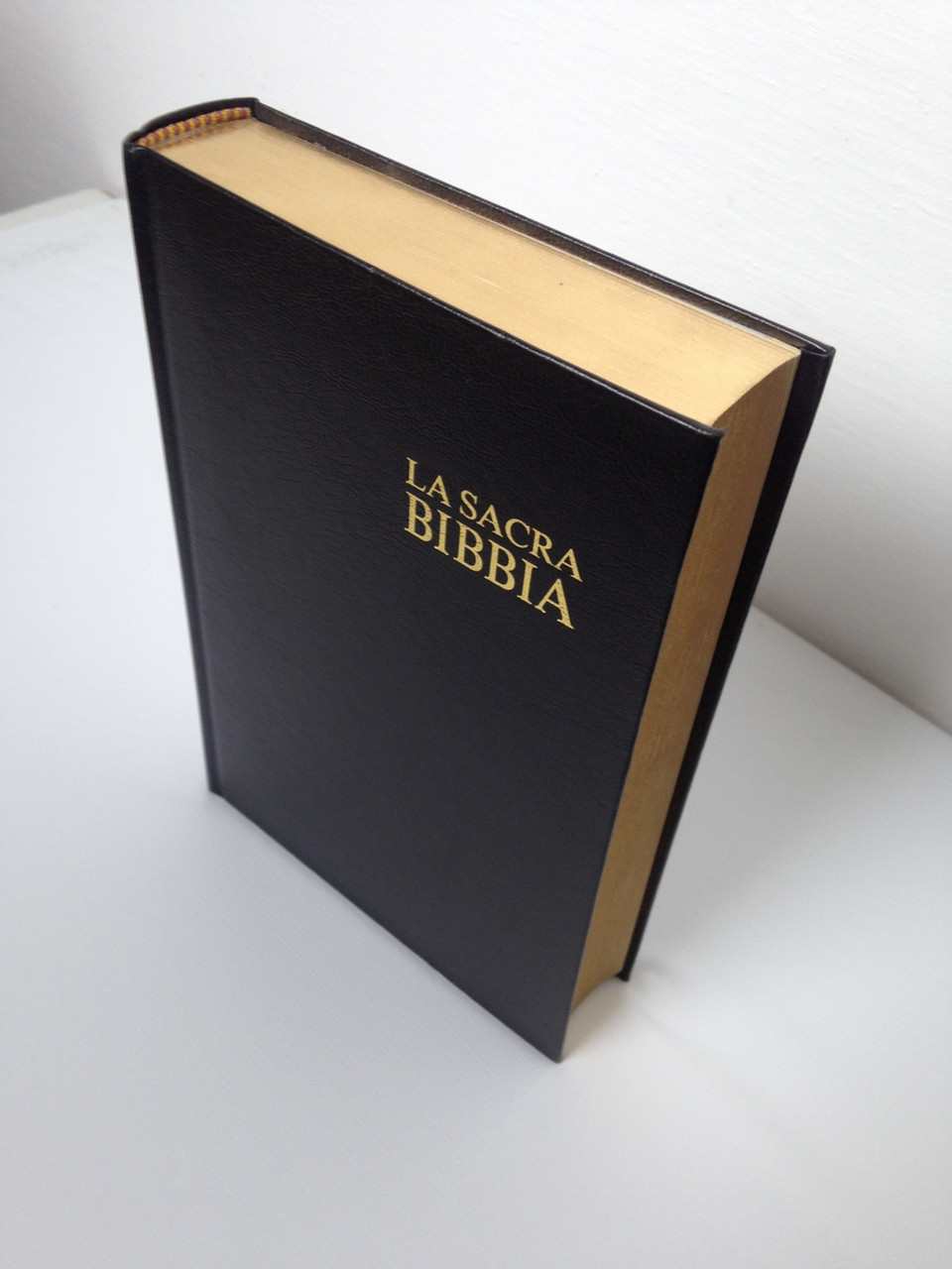 La Sacra Bibbia - Italian Bible with Golden Edges