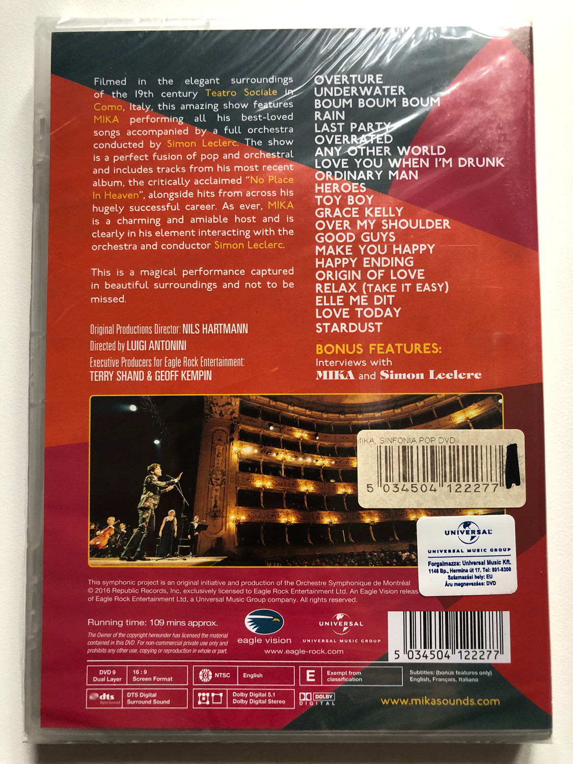 MIKA – Sinfonia Pop / DVD Video - Bible in My Language