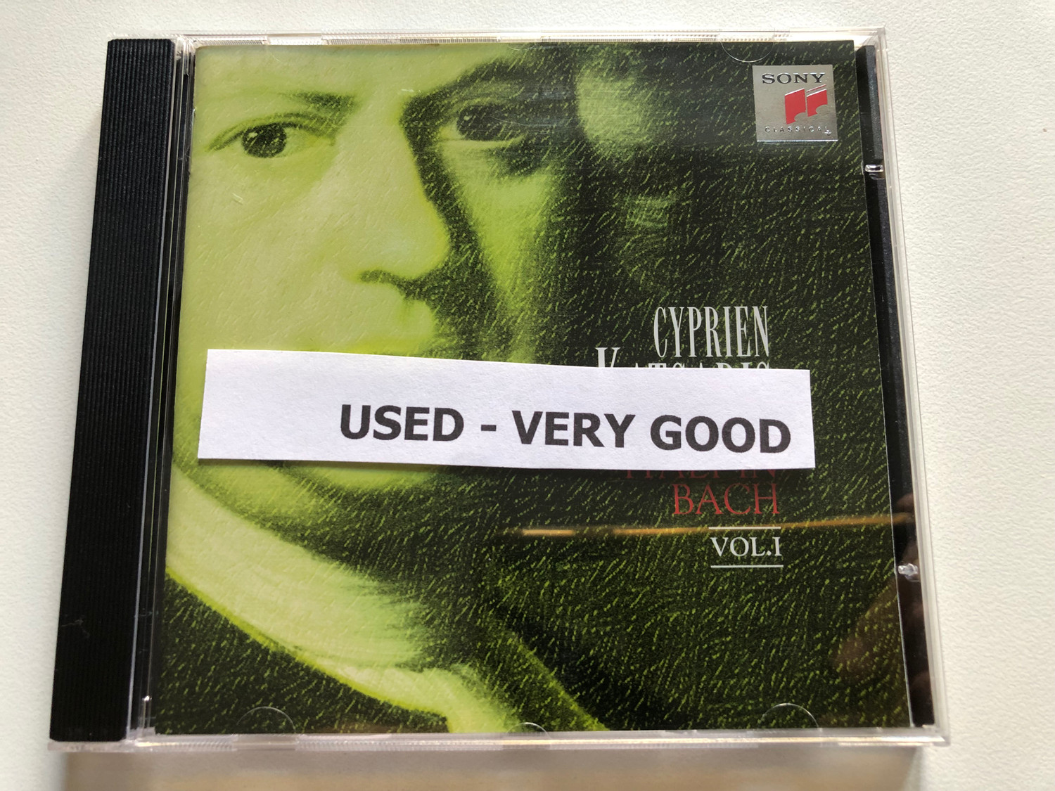 Cyprien Katsaris: Italy In Bach - Vol. I / Sony Classical Audio CD 