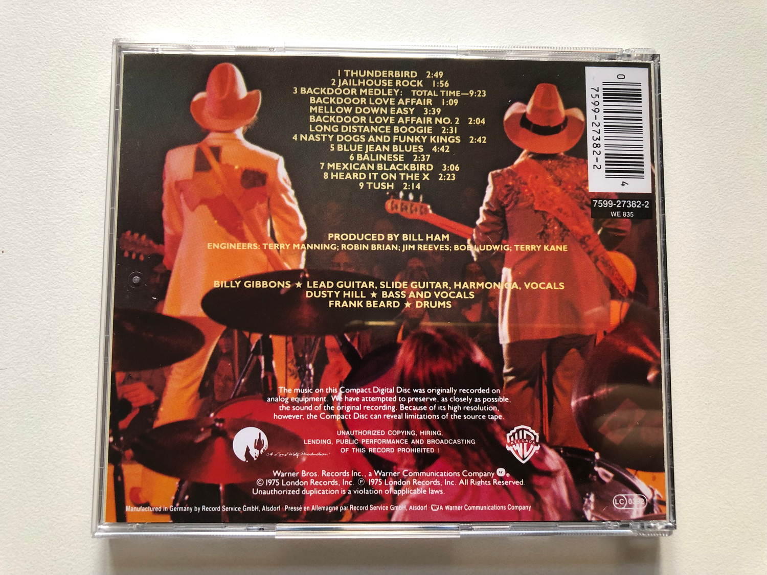 ZZ Top – Fandango! Audio CD | Buy Classic Rock Album Online