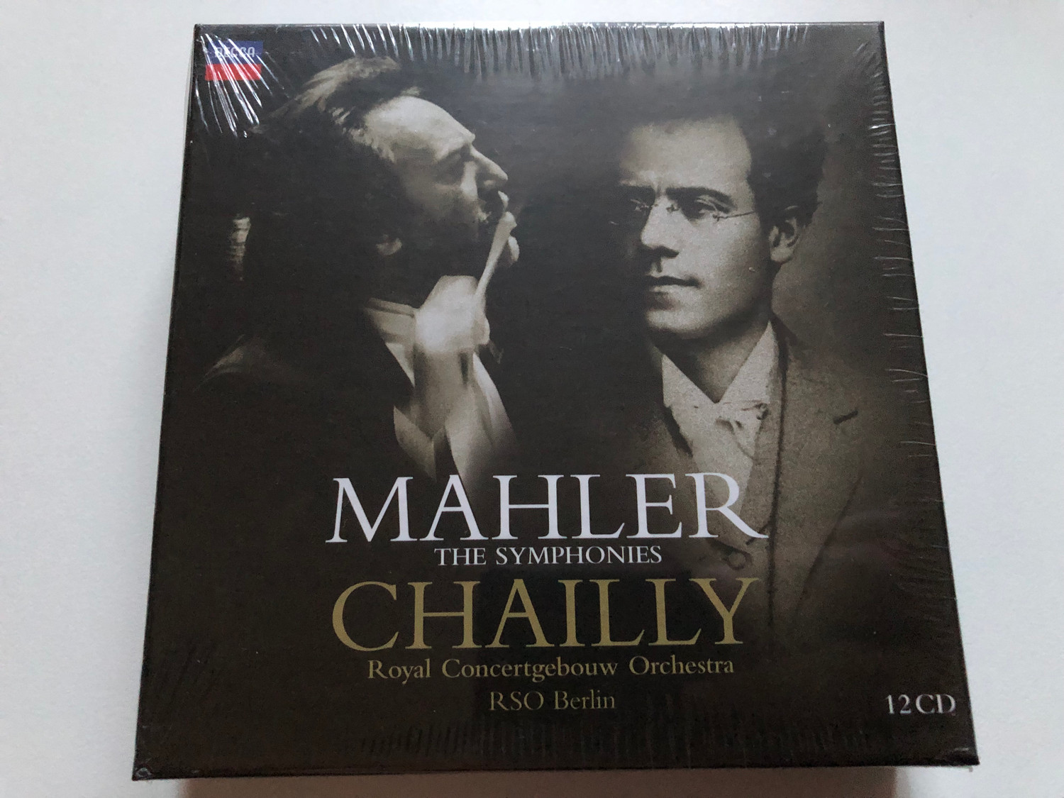 mahler chailly　the symphonies　マーラー　　　　　. Mahler: The Symphonies - Chailly, 12-CD Box Set / Decca