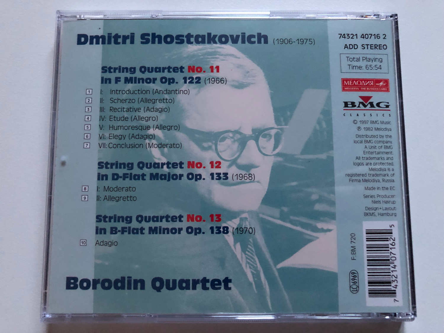 Dmitri Shostakovich - Complete Quartets, Piano Quintet