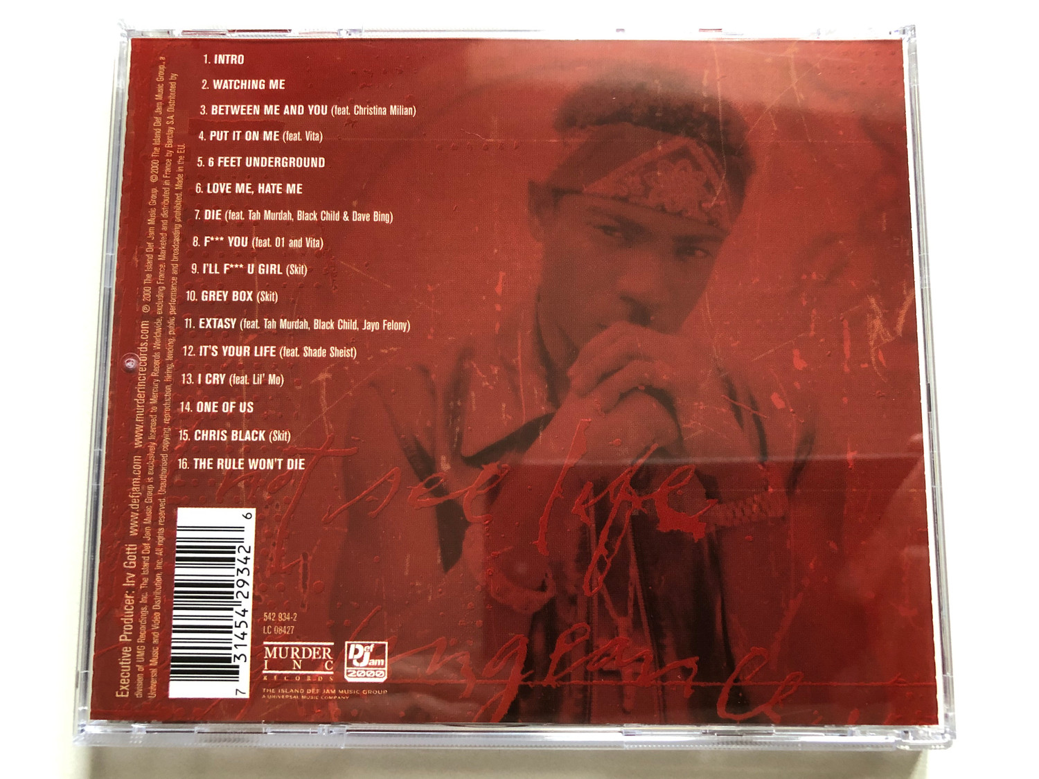 Ja Rule – Rule 3:36 / Murder Inc Records Audio CD 2000 / 542